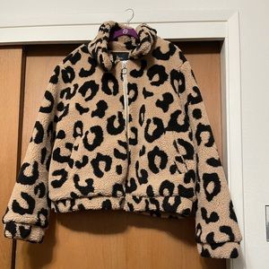 Fuzzy forever 21 jacket